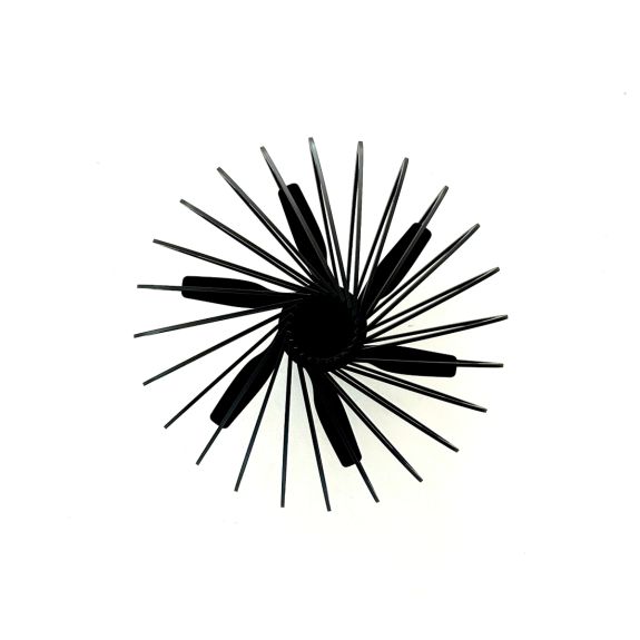 Plafond Ventilator-lamp Zwart - productfoto